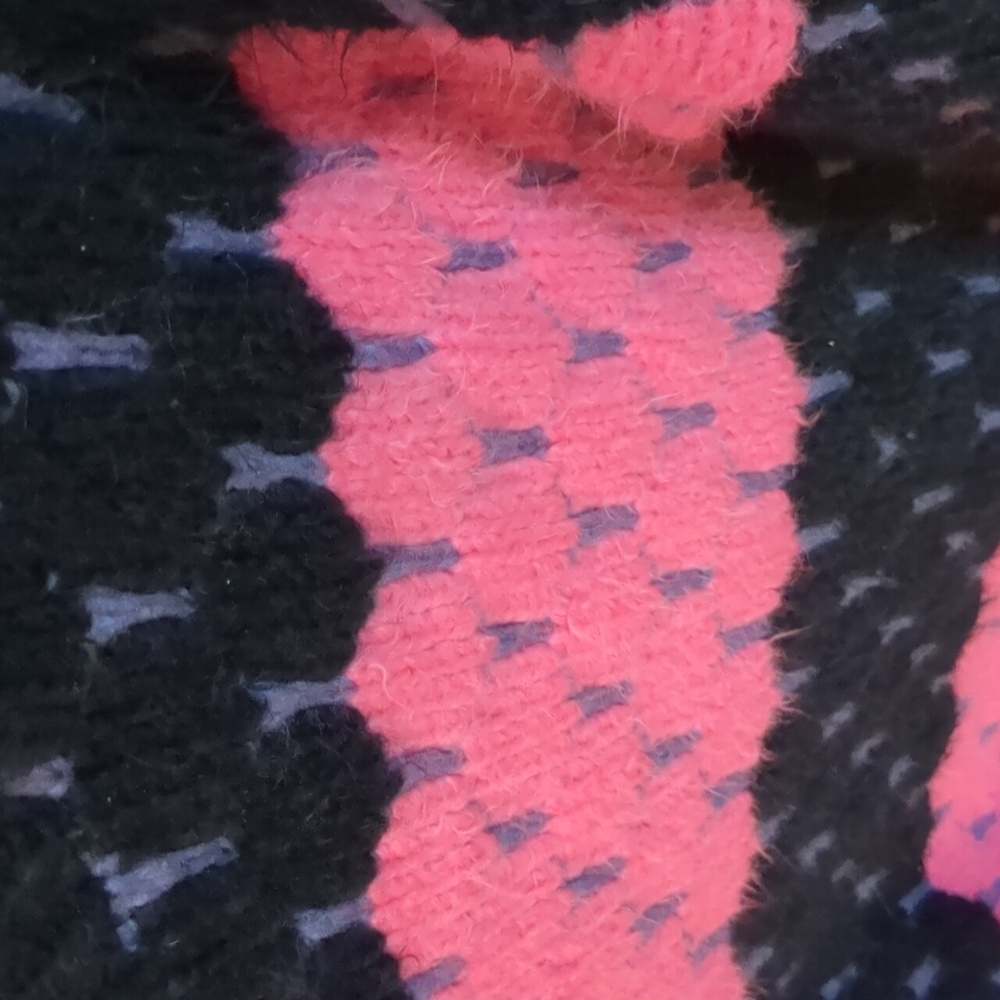 Cara & The Sky Marissa Stripe Bubble Stitch Jumper View 5